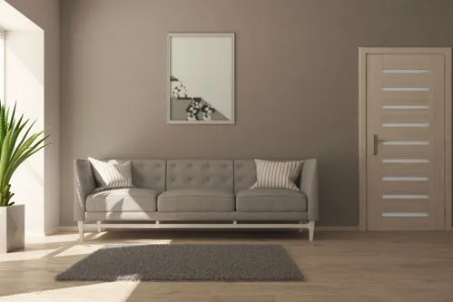 Porta per interno a battente in abitazione